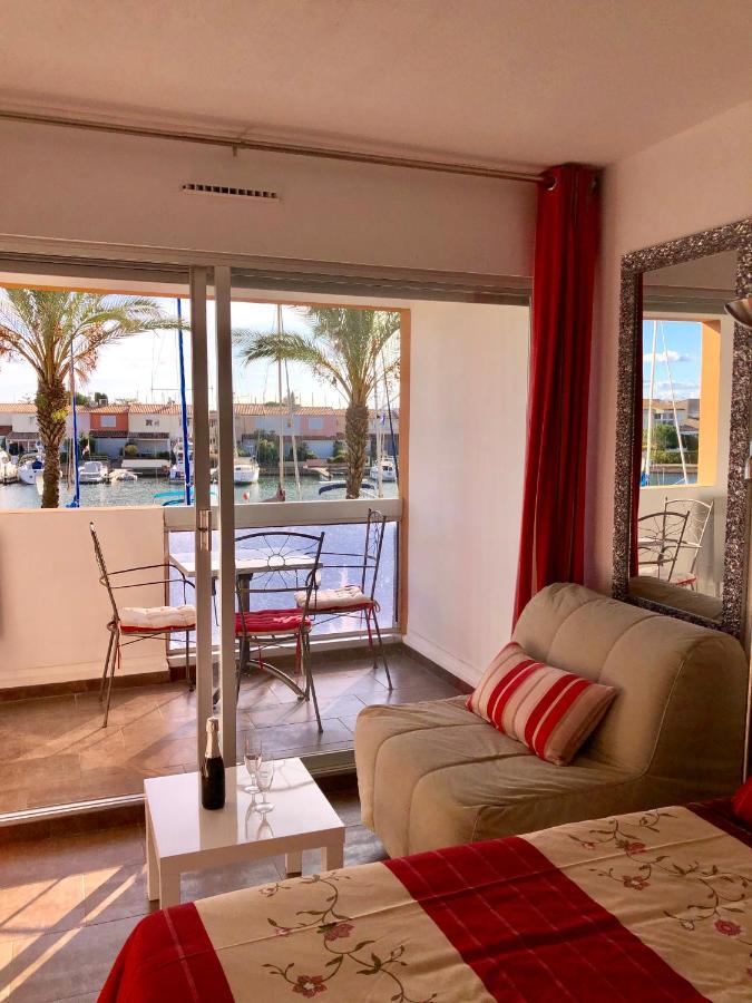 Cap Capistol Studio Le Cap D'Agde Vue Port Dış mekan fotoğraf